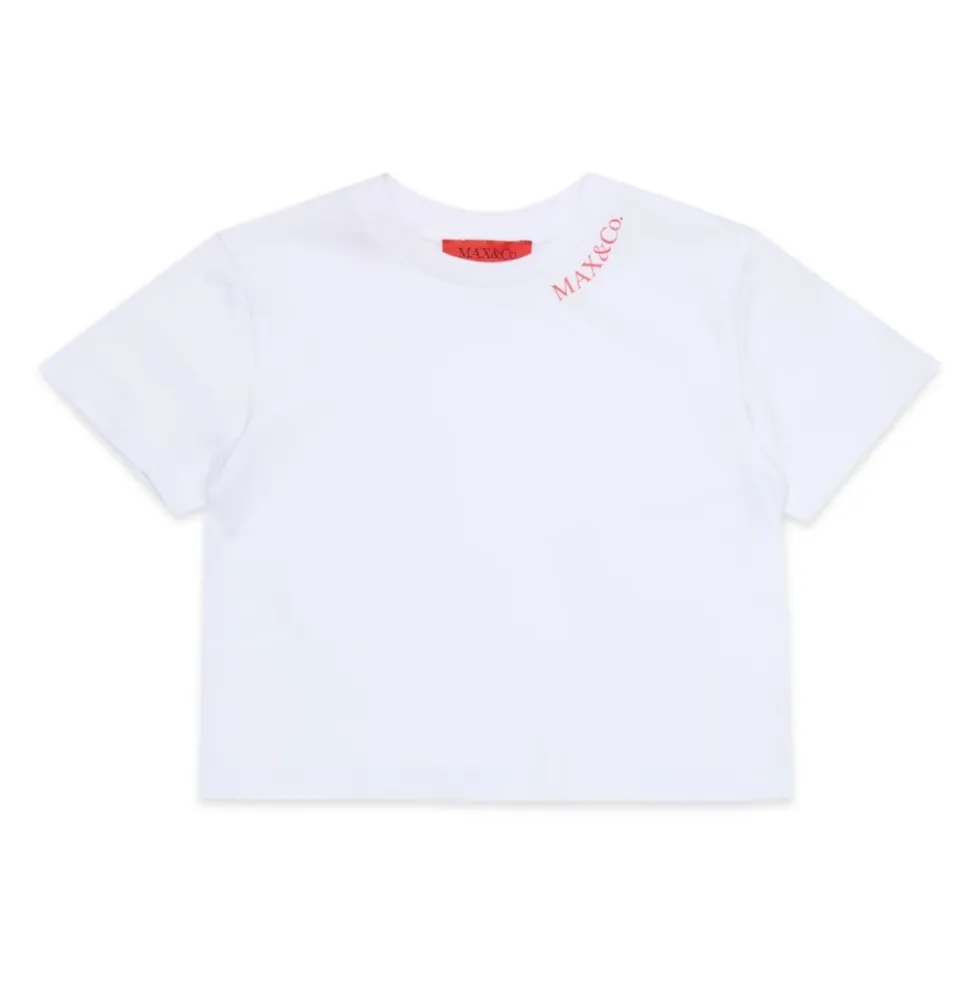 Stribet Logo T-shirt