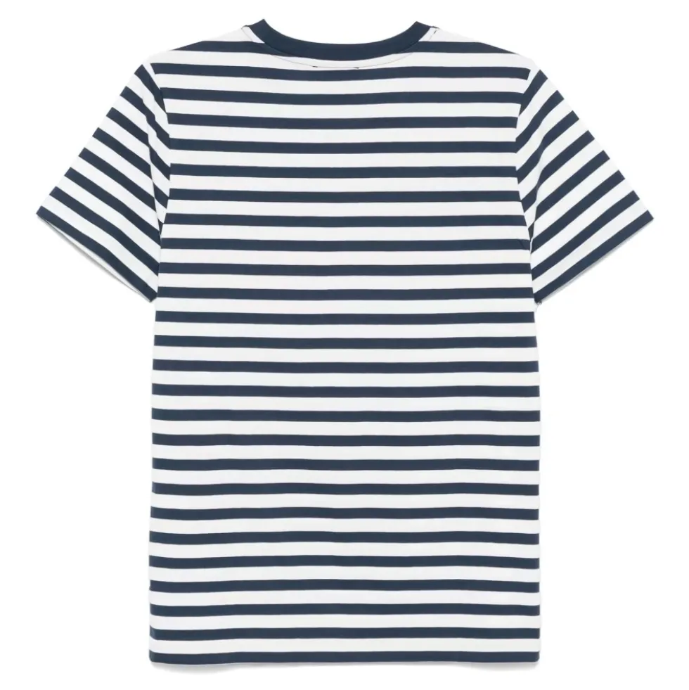 Stribet Navy T-shirt