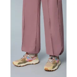 Suede and technical fabric sneakers YAMANO 3 WOMAN