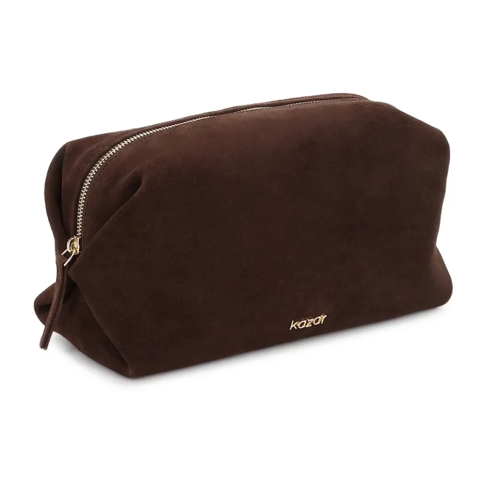 Suede Kosmetiktaske