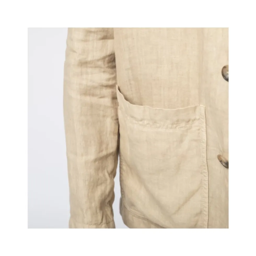 Sur-chemise légère boutonnée