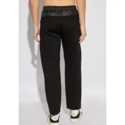 Sweatpants med logo patch
