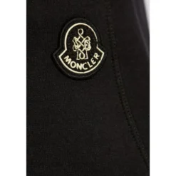 Sweatpants med logo patch