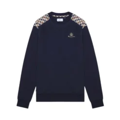 Sweatshirt med fuld lynlås