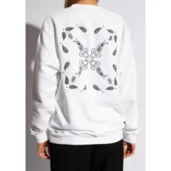 Sweatshirt med logo