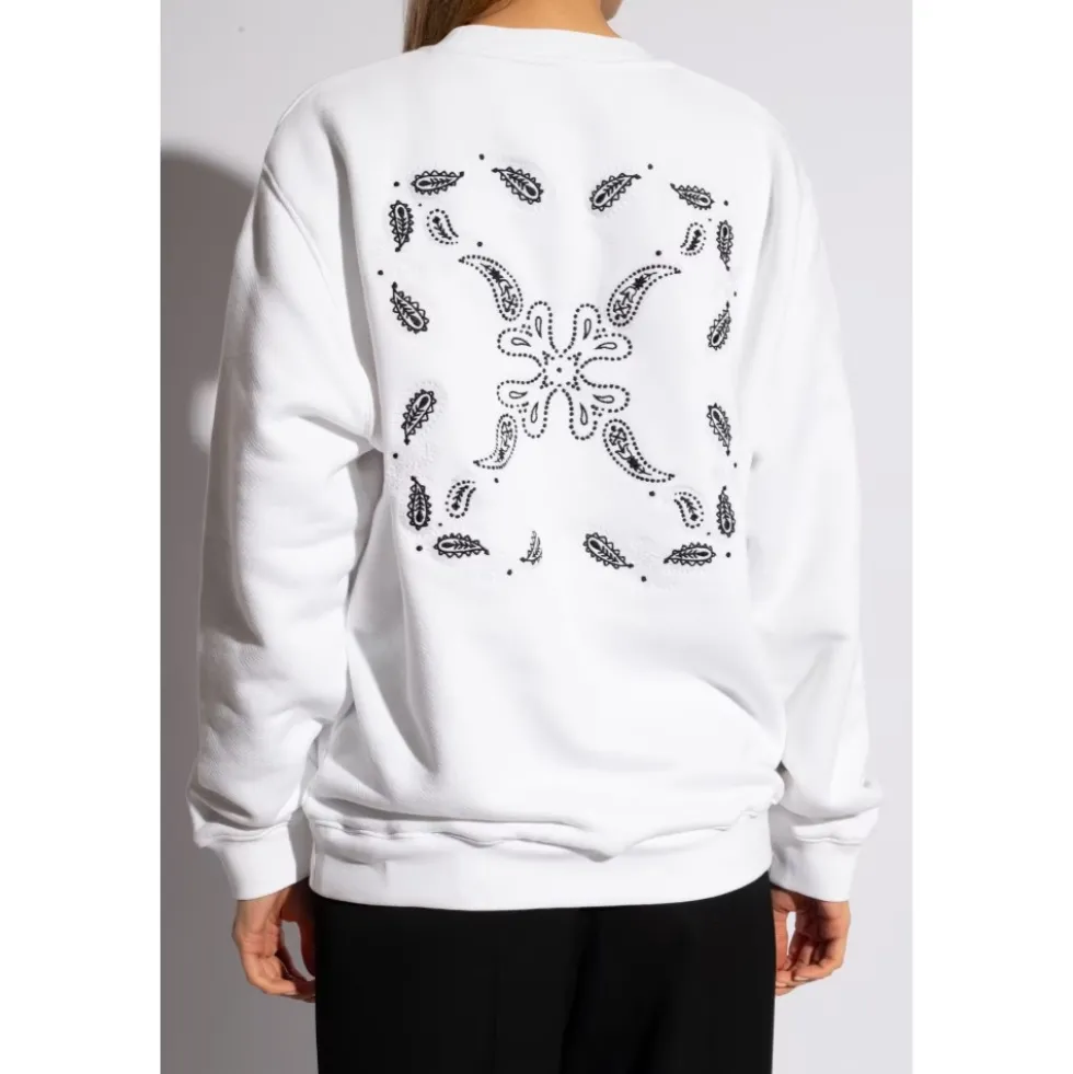 Sweatshirt med logo