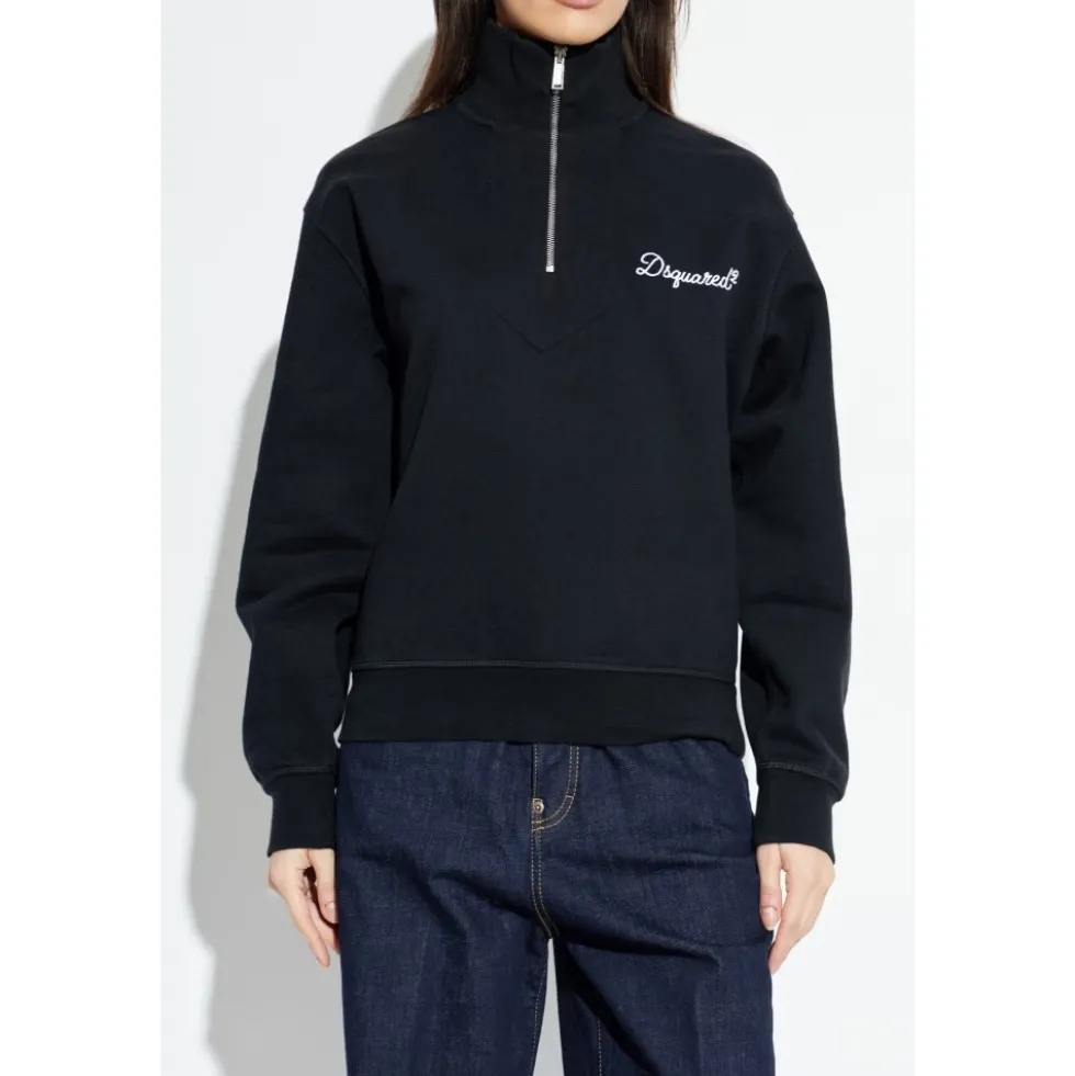 Sweatshirt med logo