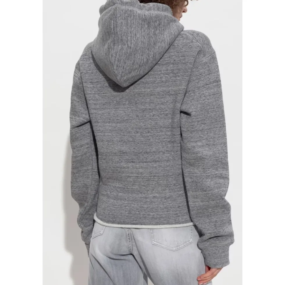 Sweatshirt med print
