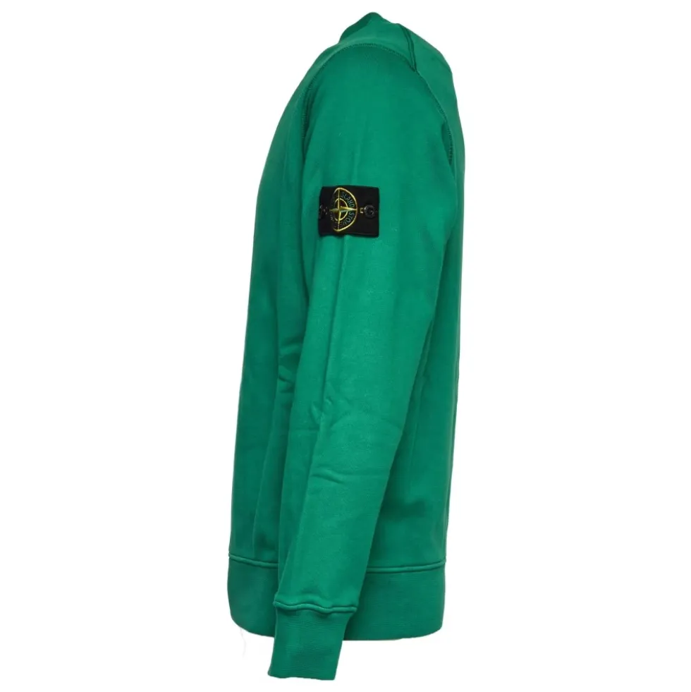 Sweatshirt med sloganbroderi