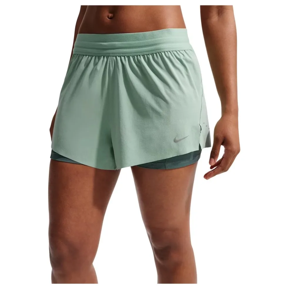 Swift Mid-Rise 2-i-1 Løbeshorts
