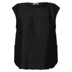 Tanktop med krølleeffekt