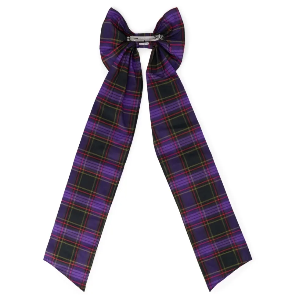 Tartan Bow Hairpin