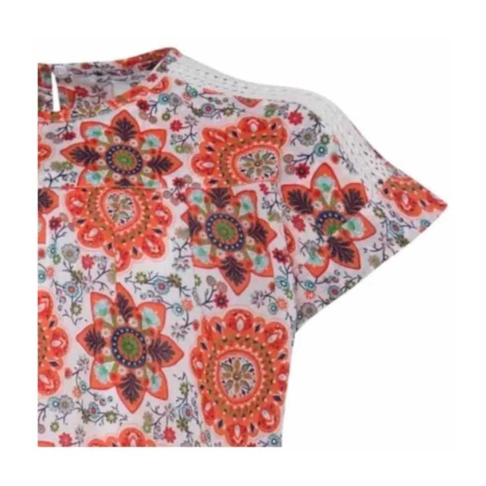 Tatiana Blomstret Bluse