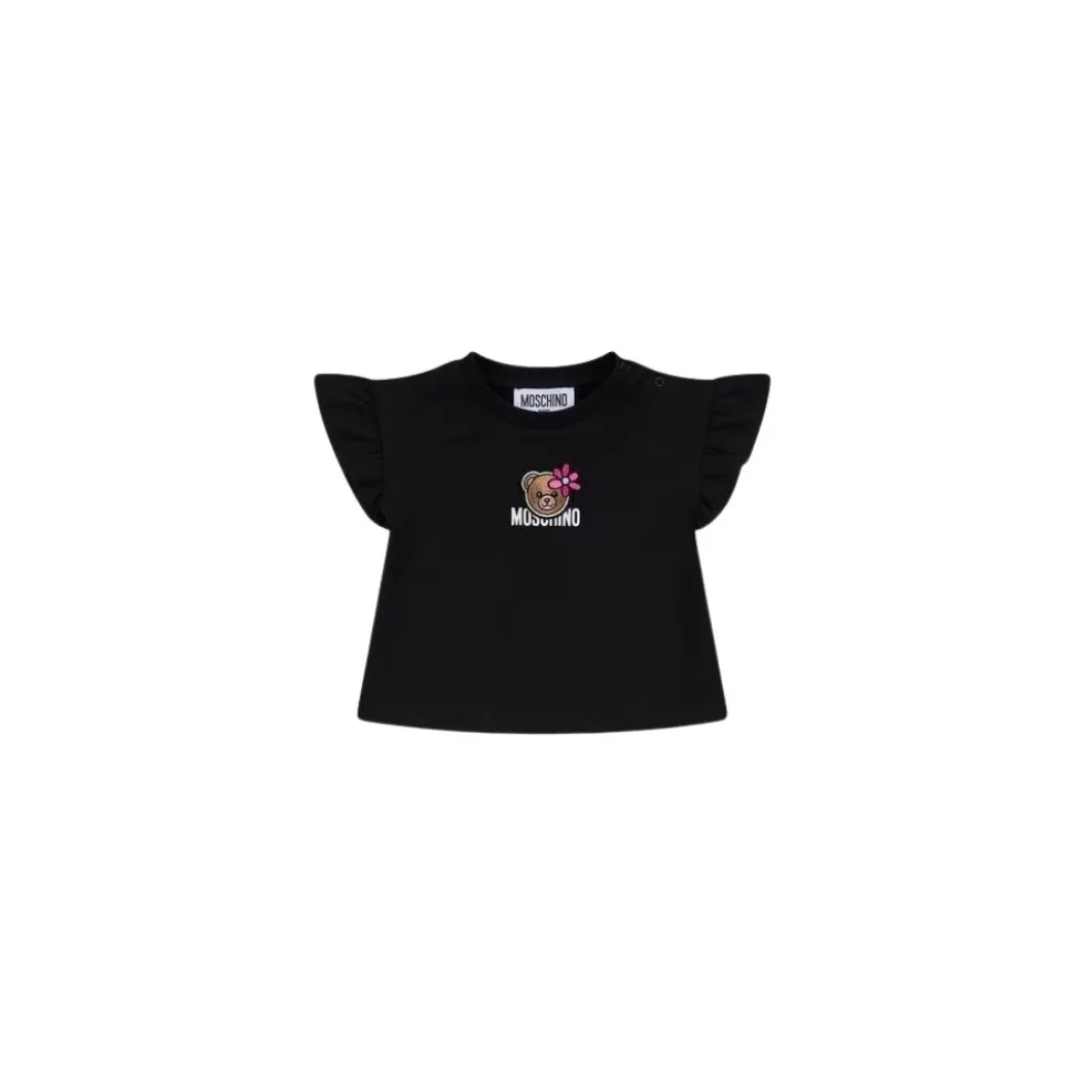 Teddy Bear T-shirt i bomuldsjersey