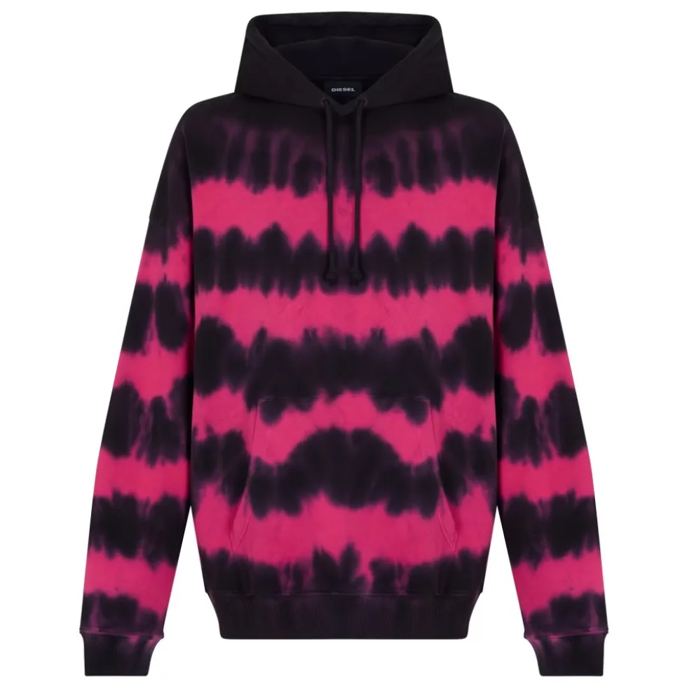 Tie-dye Effekt Hoodie
