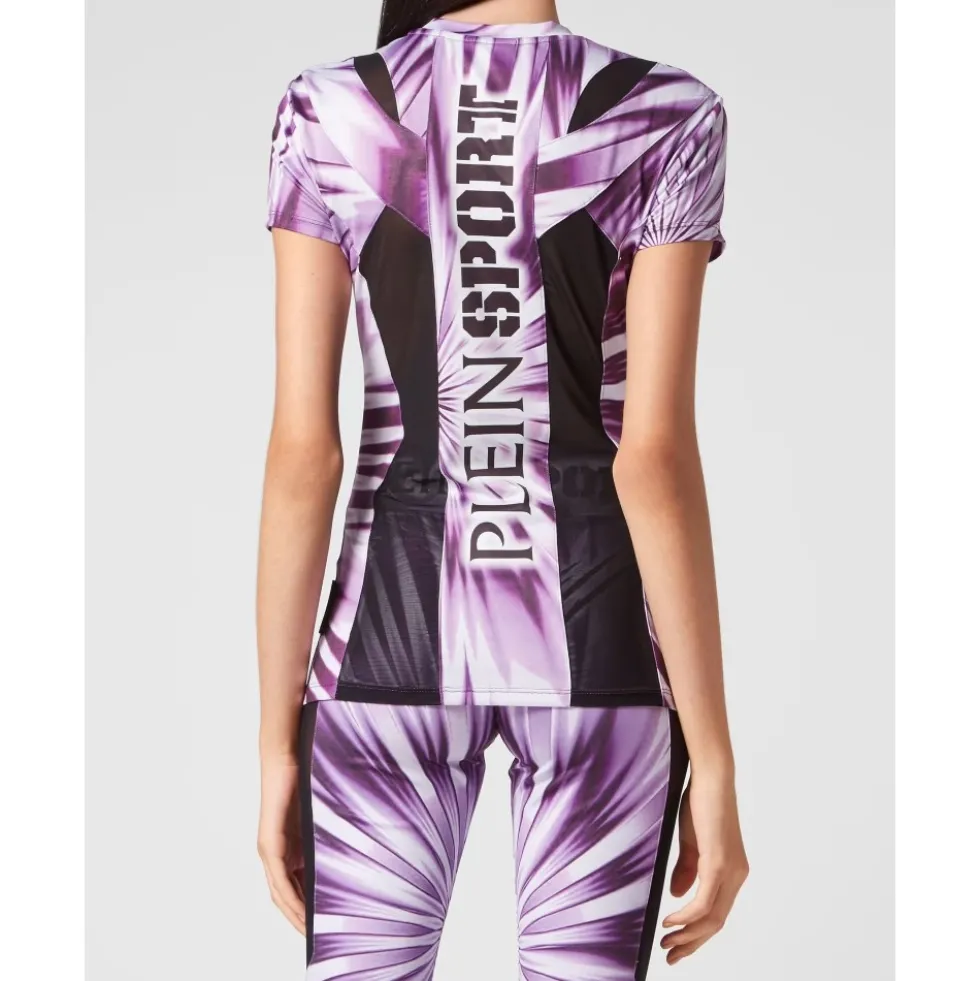 Tie-dye T-shirt Rund Hals SS Scratch