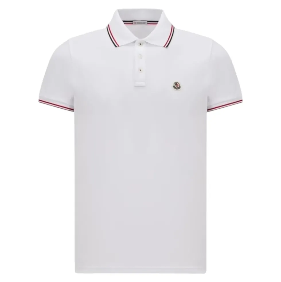 Trefarvet Trim Polo Shirt