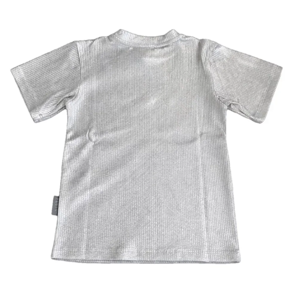 T-shirt Girocollo Cropped