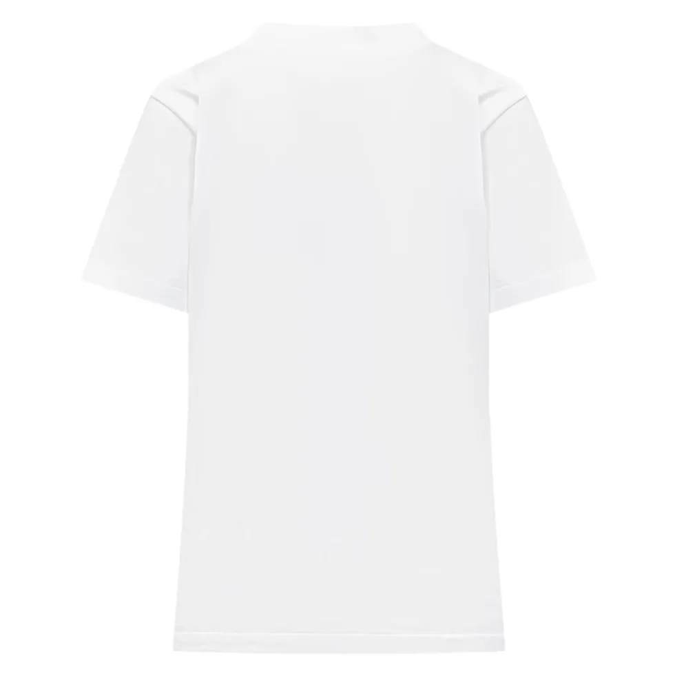 T-shirt med blomsterprint