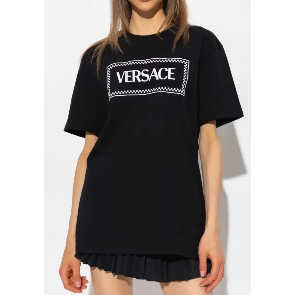 T-shirt med logo