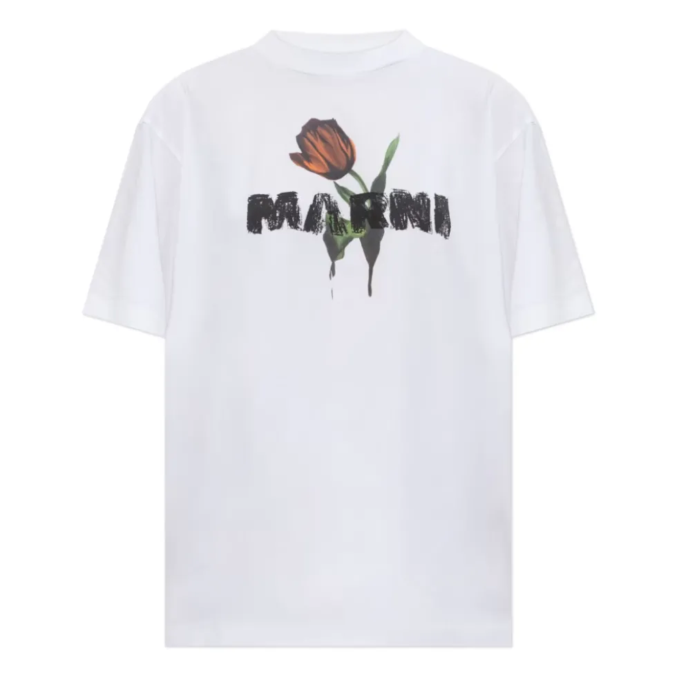 T-shirt med logo