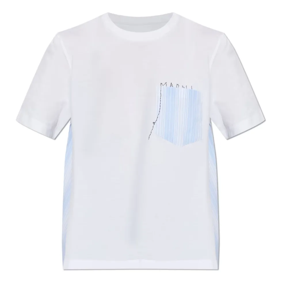 T-shirt med lomme