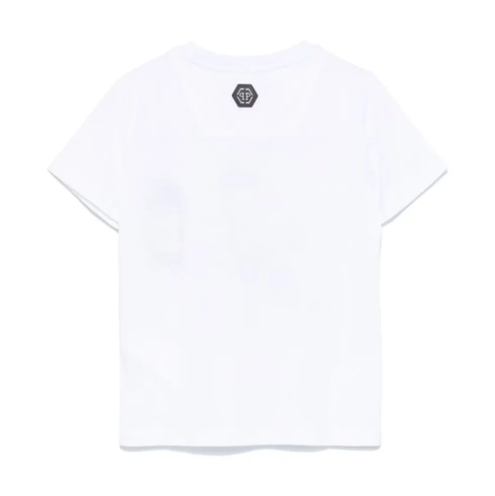 T-shirt med teddybjørneprint