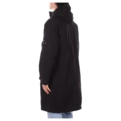 Twill Parka med Hætte og Vattering