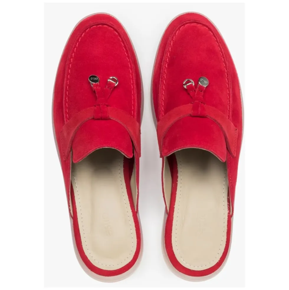 Velour Mules