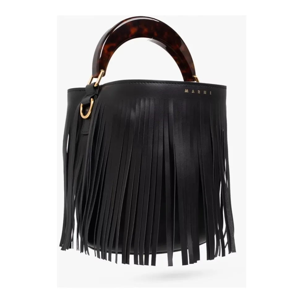 Venice Frynse Bucket Taske