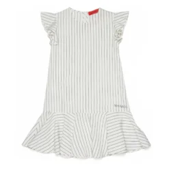 Vertical-Stripe Dress