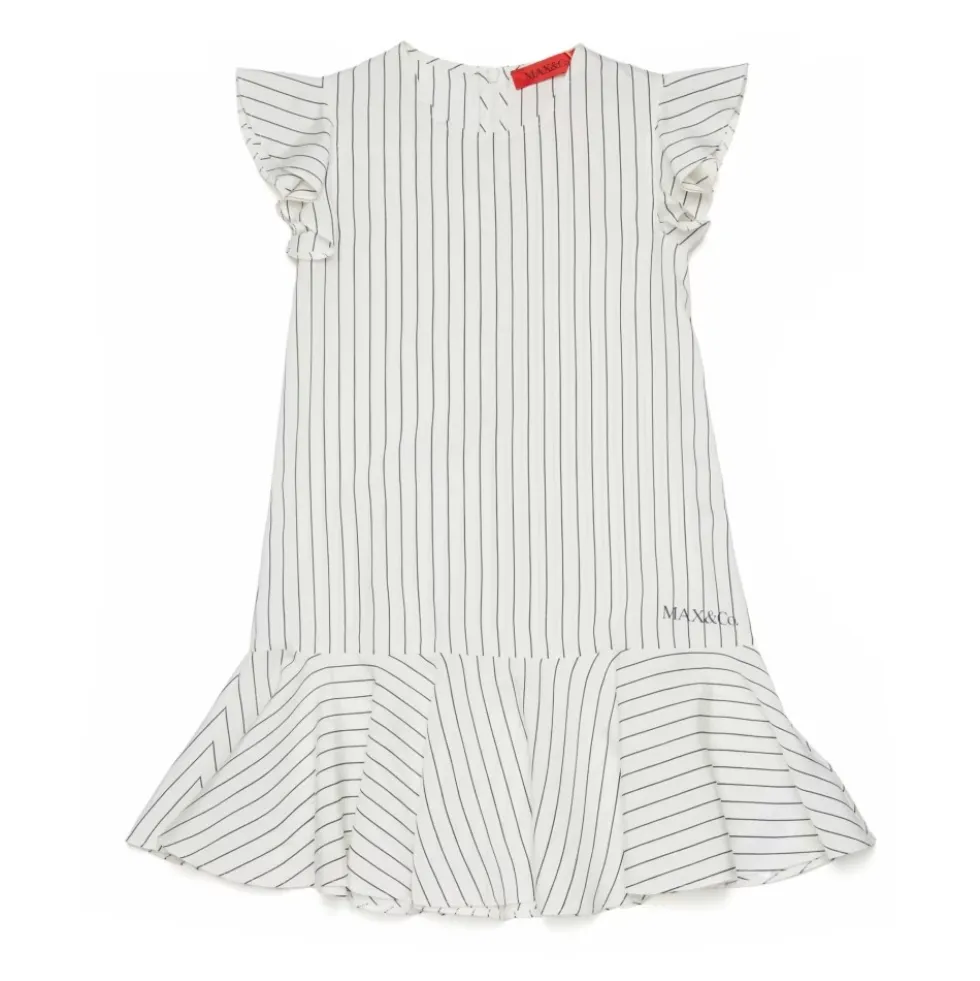 Vertical-Stripe Dress