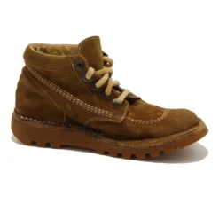 Vintage sennep slip-on sneaker sko