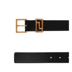 V Læderbælte 3 cm