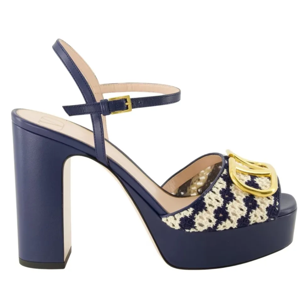 Vlogo Signature Platform Sandal