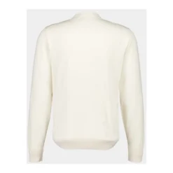 V-Neck Knap Cotton Cardigan