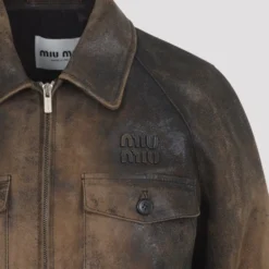 Waxed Suede Læderjakke