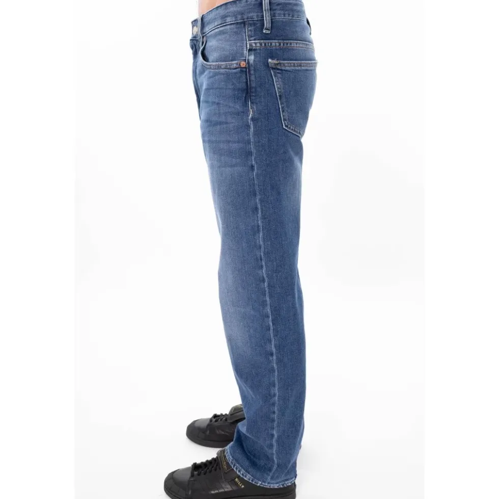 Wise Vintage Wash Straight Jeans