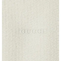 Wool Bouclé Jakke med Logo