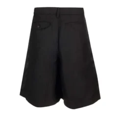 Wool Gabardine Shorts