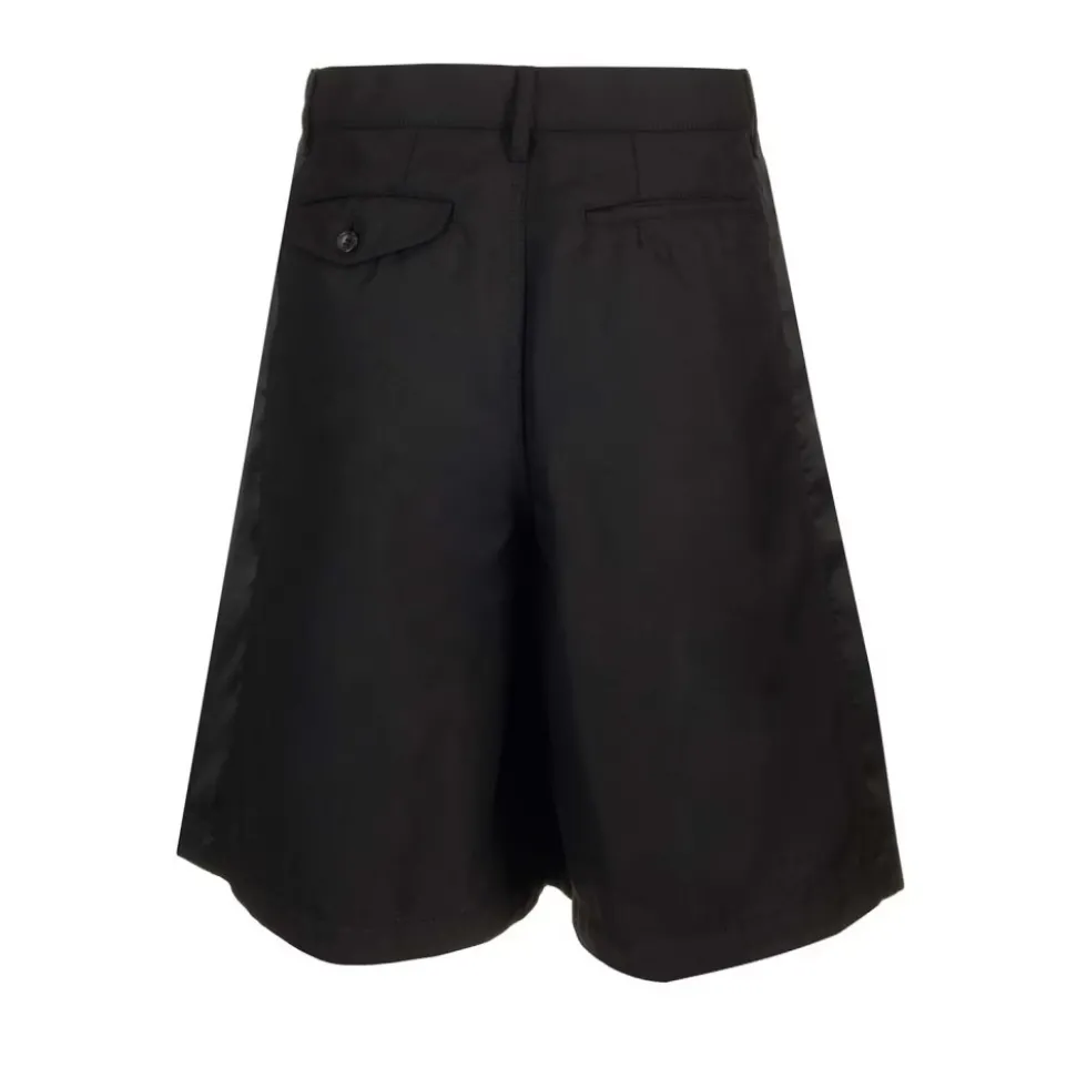 Wool Gabardine Shorts