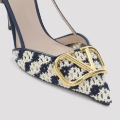 Worker Cotton Sling Back