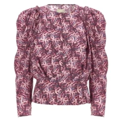 Zarga Stretch Silk Bluse